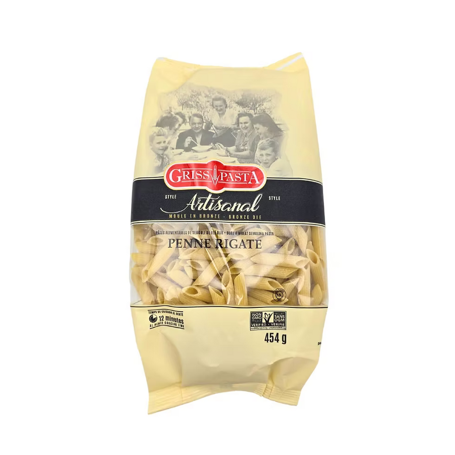 Grisspasta Artisanal Penne rigate – UNITÉ