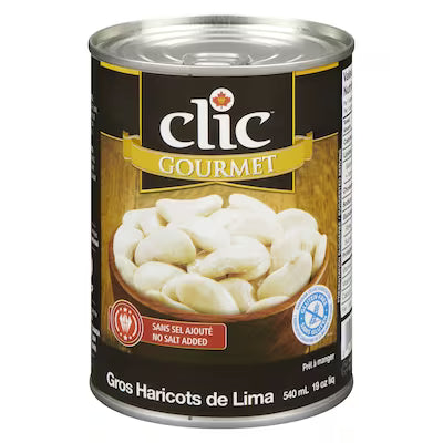 CONSERVE – Clic Gros Haricots De Lima – UNITÉ