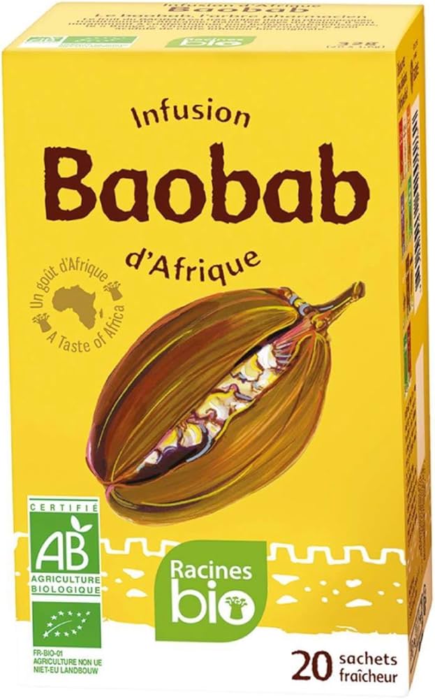 Thé En Sachet Baobab BIO – Sachet De 12 – UNITÉ
