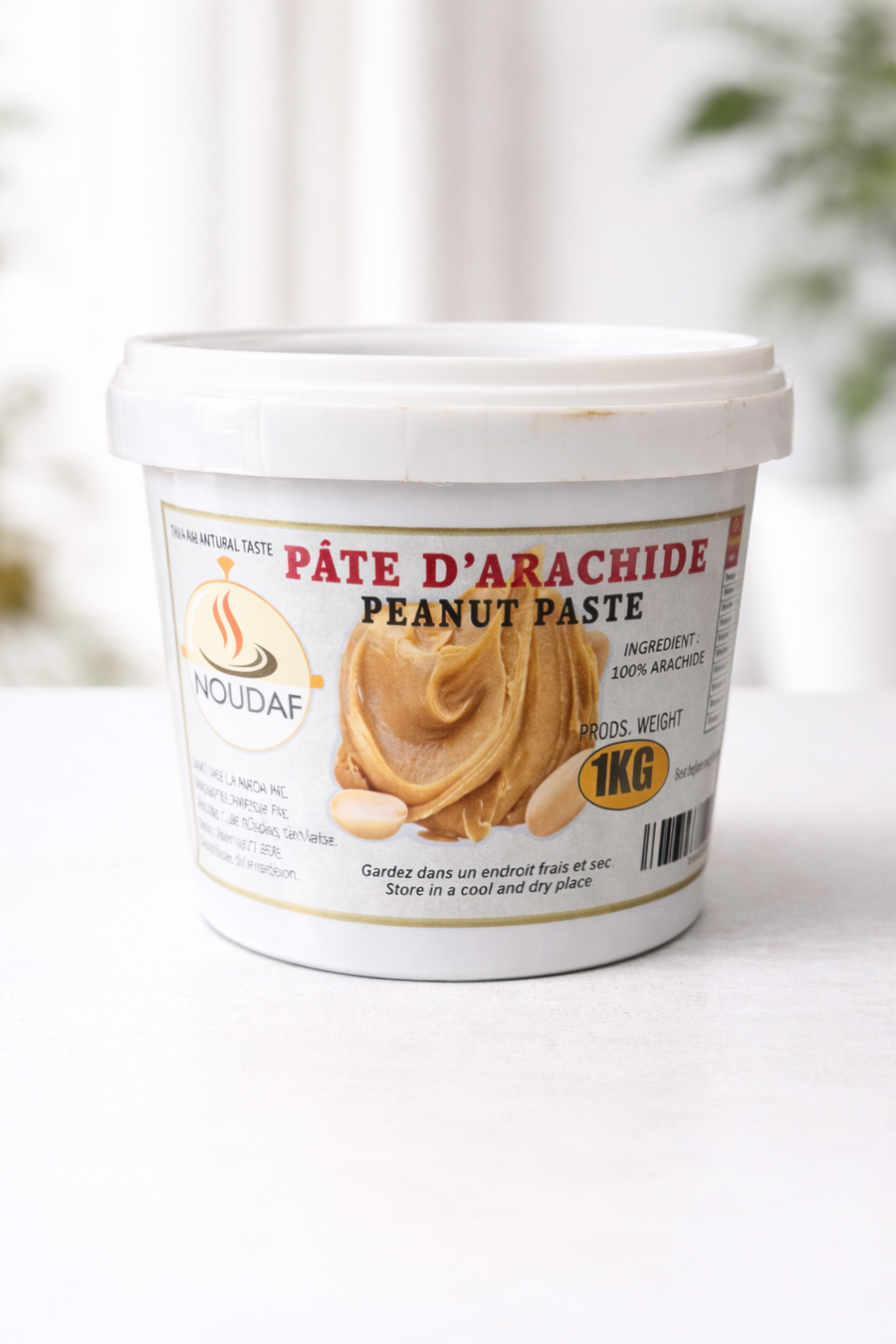 Pâte D'arachides Noudaf 1kg – UNITÉ