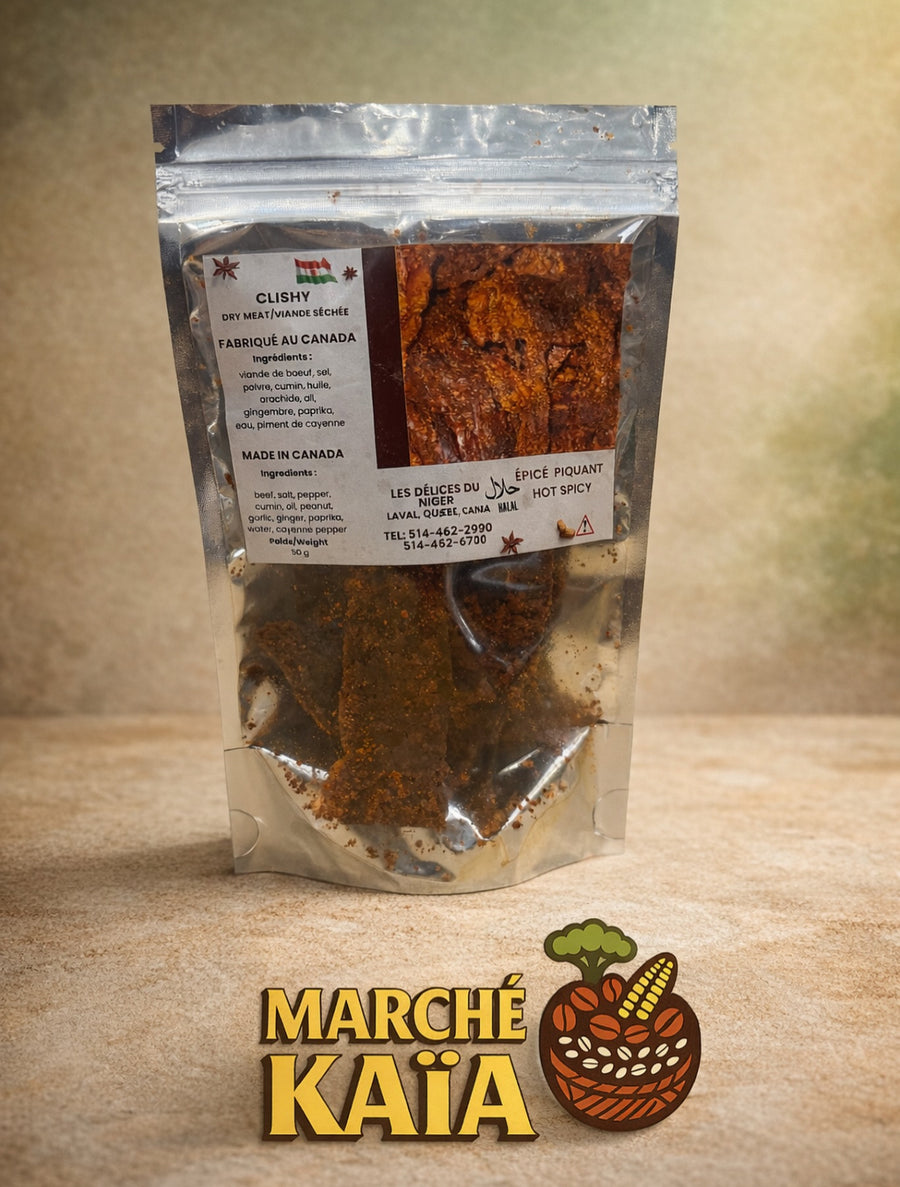 Kilichi Clichy Beef Boeuf Chips Jerky Piquant – UNITÉ