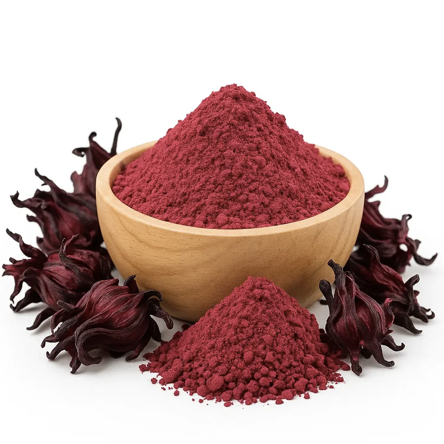 VRAC – Hibiscus Bissap Foloré En Poudre – 100g