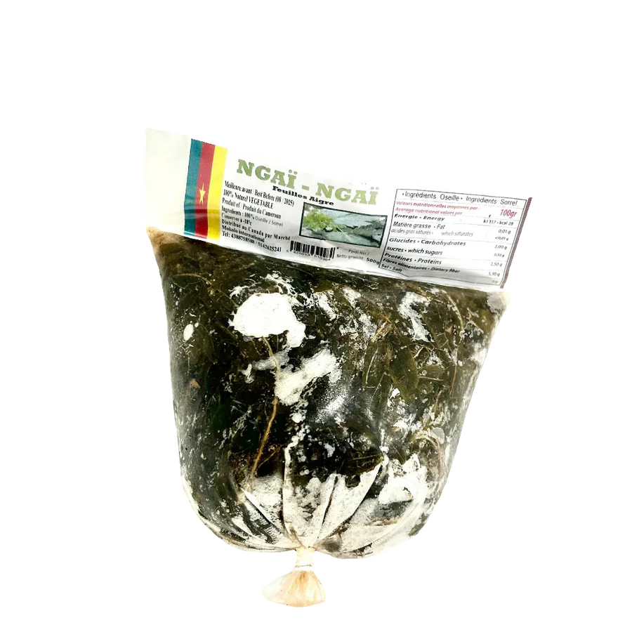 Ngai Ngai Feuilles D Oseilles Bissap beugueudj congelées 100g – UNITÉ