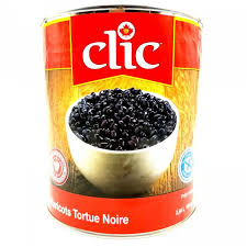 CONSERVE – Clic Haricots Tortue Noire – UNITÉ