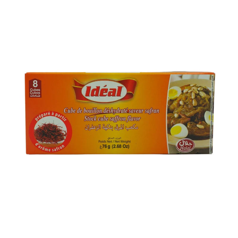 Bouillon Ideal Halal Saveur Safran – UNITÉ