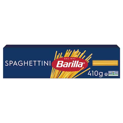Barilla Spaghettini 410g – UNITÉ
