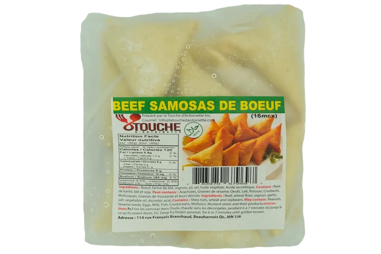 Samoussas Beef Halal