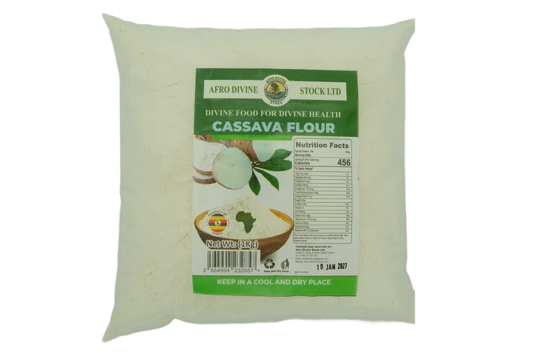SAC – Cassava Flour Afro Divine – Farine De Manioc 1kg