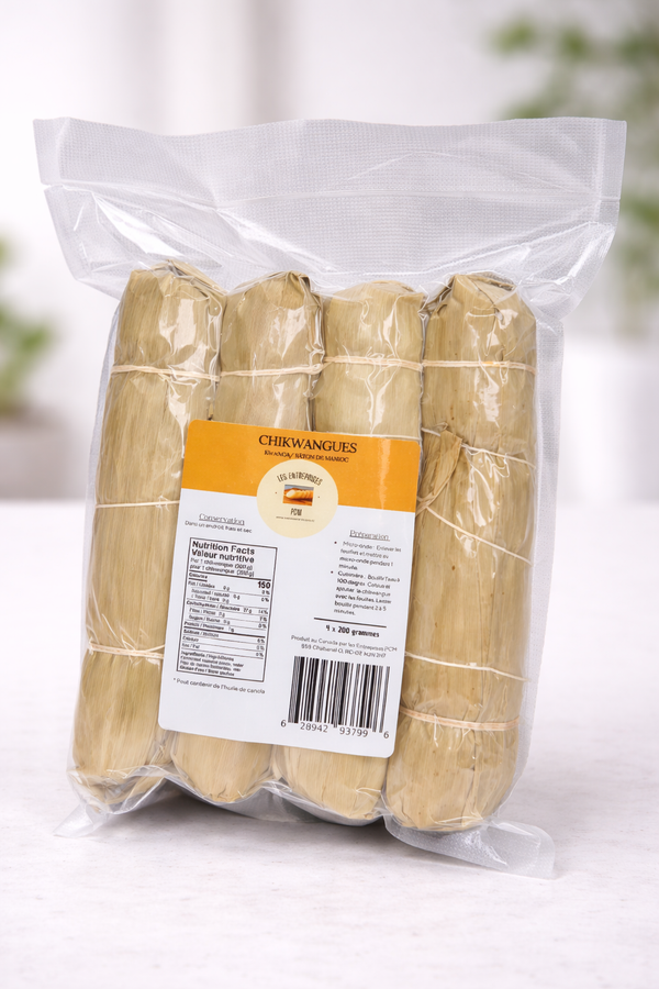 Chikwangues Bâtons De Manioc Kwanga – UNITÉ
