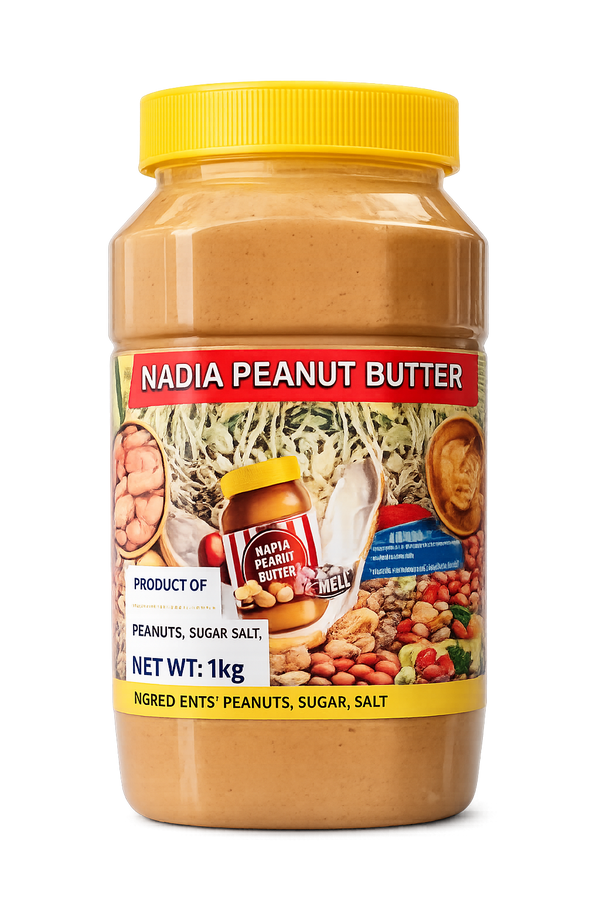 Beurre D'arachide Nadia Peanut Butter 1kg – UNITÉ