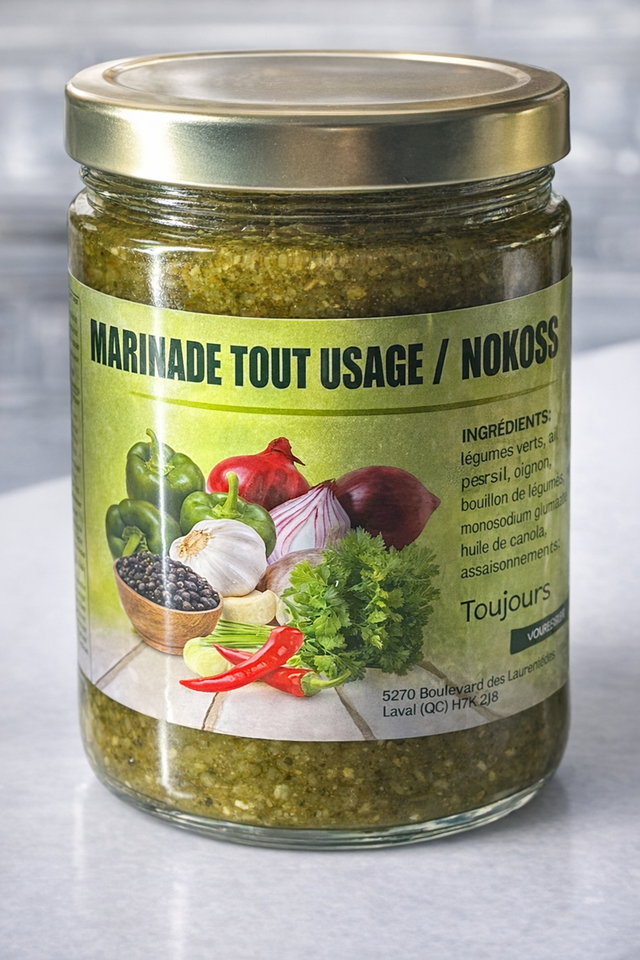 LES DÉLICES D'ASTA Marinade Tout Usage Nokoss – UNITÉ