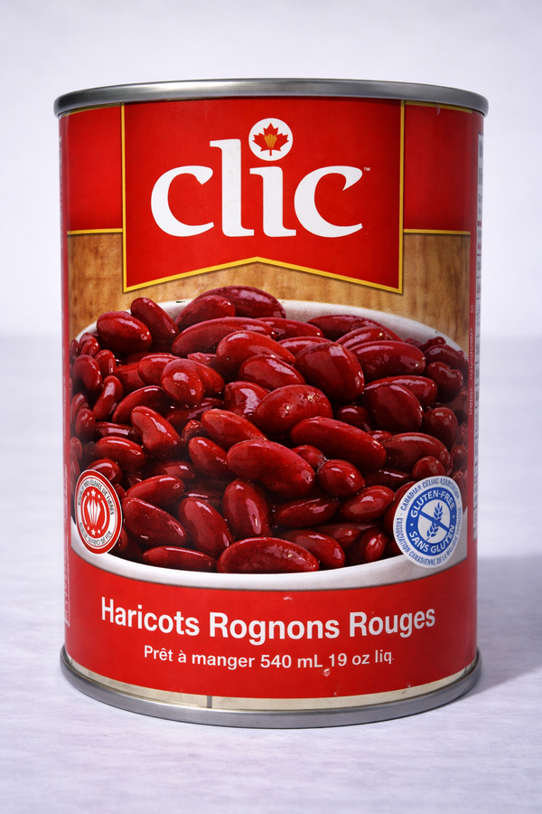 CONSERVE – Clic Haricot Rognon Rouge – UNITÉ