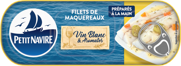 CONSERVE – Petit Navire Filets De Maqueraux – UNITÉ